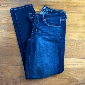Dark wash slim fit jeans